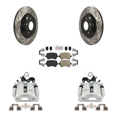 Transit Auto KCD-101432N Disc Brake Kit for 2009 Audi A4 Quattro - Rear product image