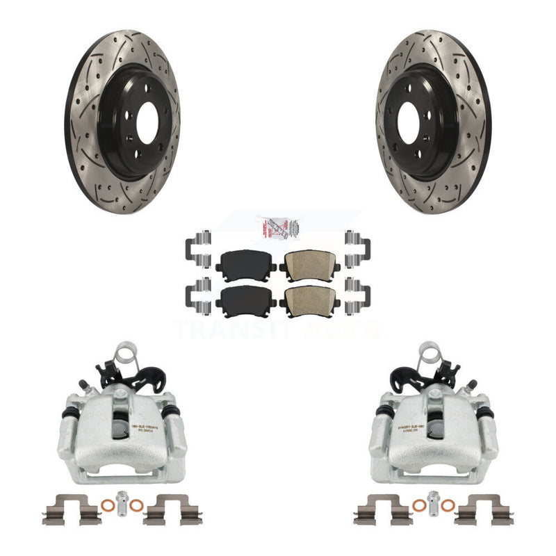 Transit Auto KCD-101433N Disc Brake Kit for 2009 Audi A4 Quattro - Rear product image