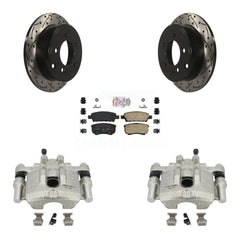 Transit Auto KCD-101436N Disc Brake Kit for 2007-2017 Jeep Compass, Mitsubishi Lancer, Chrysler 200 & more - Rear product image