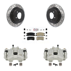 Transit Auto KCD-101439N Disc Brake Kit for 2007-2017 Jeep Compass, Mitsubishi Lancer, Mitsubishi Outlander & more - Rear product image