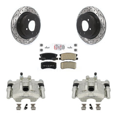 Transit Auto KCD-101442N Disc Brake Kit for 2008-2017 Mitsubishi Lancer, Dodge Caliber - Rear product image