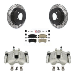 Transit Auto KCD-101443N Disc Brake Kit for 2008-2017 Mitsubishi Lancer, Dodge Caliber - Rear product image