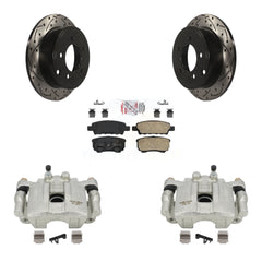 Transit Auto KCD-101445N Disc Brake Kit for 2008-2017 Mitsubishi Lancer, Dodge Caliber - Rear product image
