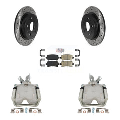 Transit Auto KCD-101446N Disc Brake Kit for 2011-2017 Buick LaCrosse, Buick Regal - Rear product image