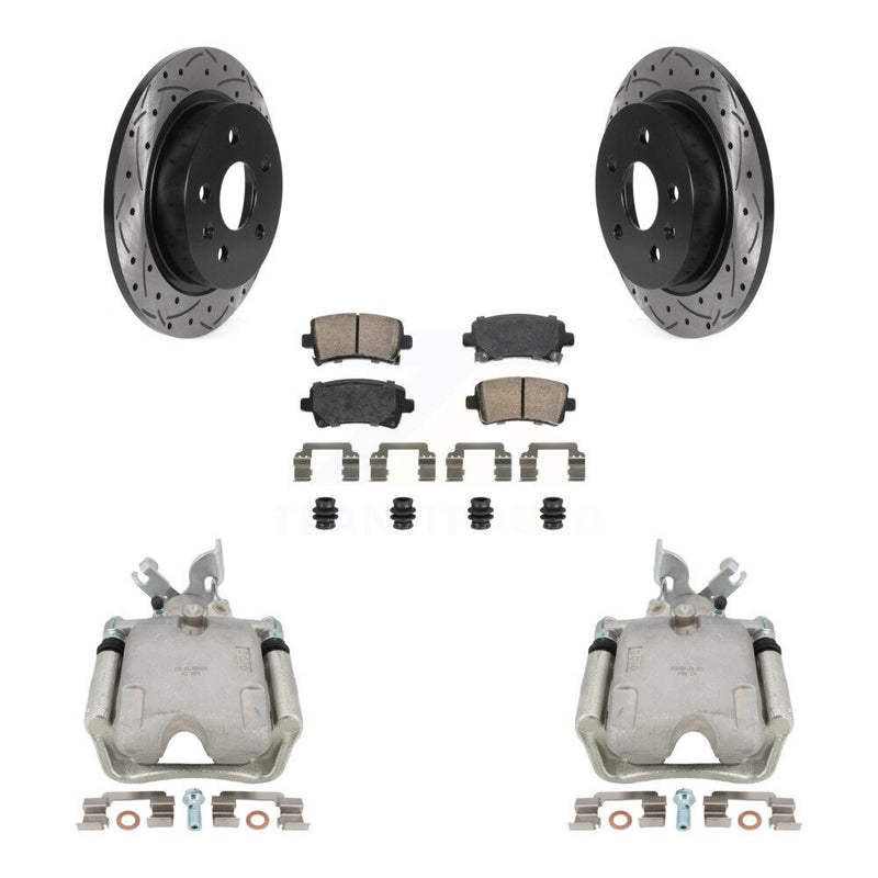 Transit Auto KCD-101447N Disc Brake Kit for 2011-2017 Buick LaCrosse, Buick Regal - Rear product image