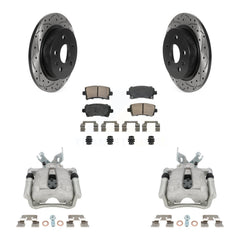 Transit Auto KCD-101449N Disc Brake Kit for 2011-2017 Chevrolet Malibu, Buick LaCrosse, Buick Regal - Rear product image