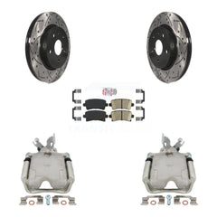 Transit Auto KCD-101450N Disc Brake Kit for 2011-2020 Cadillac XTS, Chevrolet Impala, Chevrolet Malibu & more - Rear product image