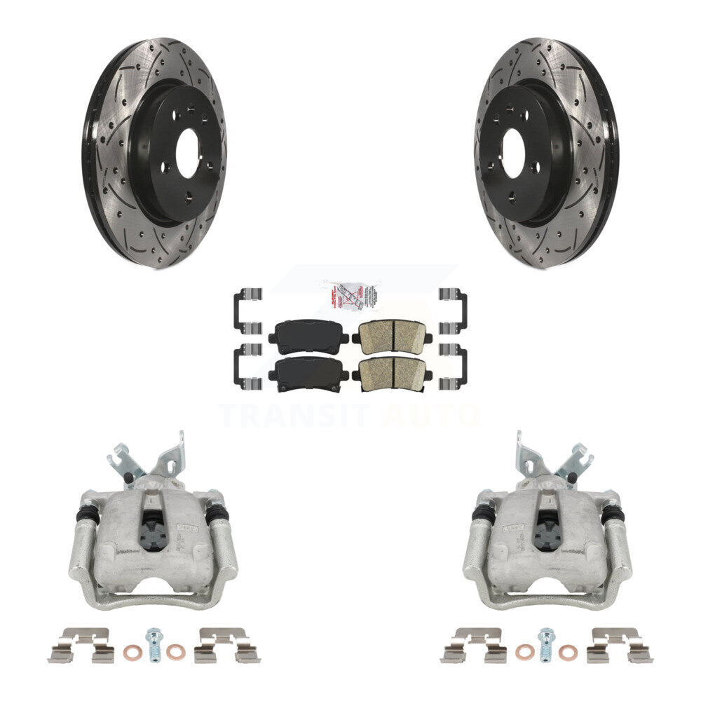 Transit Auto KCD-101452N Disc Brake Kit for 2011-2017 Buick LaCrosse, Buick Regal - Rear product image
