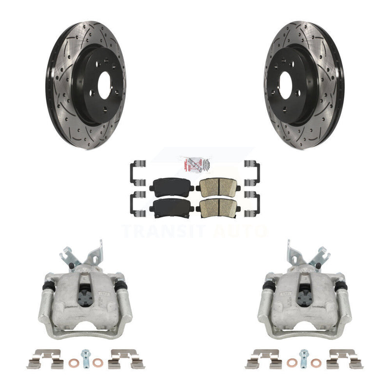 Transit Auto KCD-101452N Disc Brake Kit for 2011-2017 Buick LaCrosse, Buick Regal - Rear product image