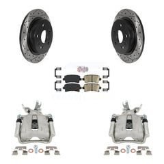Transit Auto KCD-101454N Disc Brake Kit for 2014-2016 Chevrolet Malibu Limited, Chevrolet Malibu - Rear product image