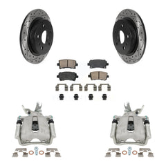 Transit Auto KCD-101455N Disc Brake Kit for 2014-2016 Chevrolet Malibu Limited, Chevrolet Malibu - Rear product image