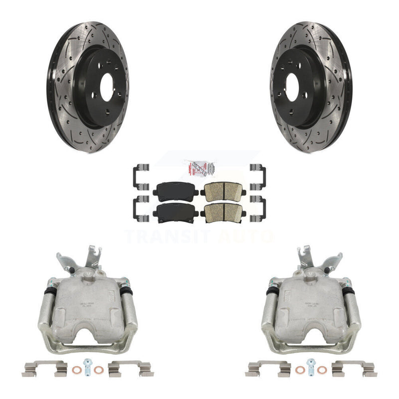 Transit Auto KCD-101456N Disc Brake Kit for 2014-2015 Chevrolet Malibu - Rear product image