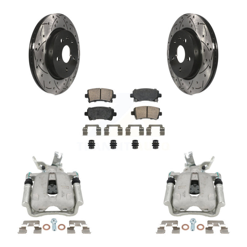Transit Auto KCD-101459N Disc Brake Kit for 2016 Chevrolet Malibu Limited - Rear product image