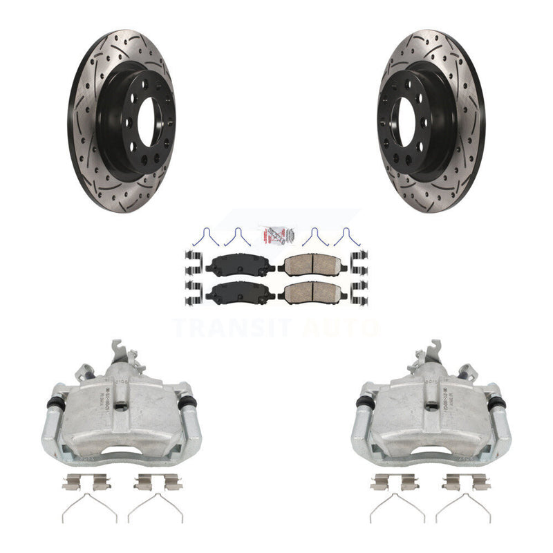 Transit Auto KCD-101460N Disc Brake Kit for 2013-2016 Dodge Dart - Rear product image