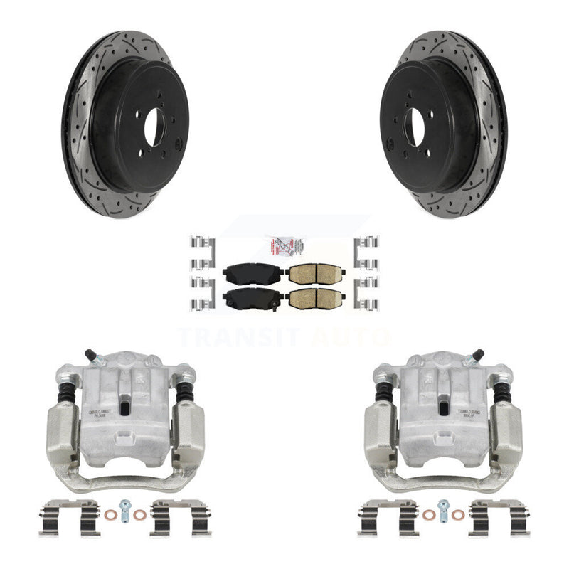 Transit Auto KCD-101461N Disc Brake Kit for 2010-2014 Subaru Legacy, Subaru Outback - Rear product image