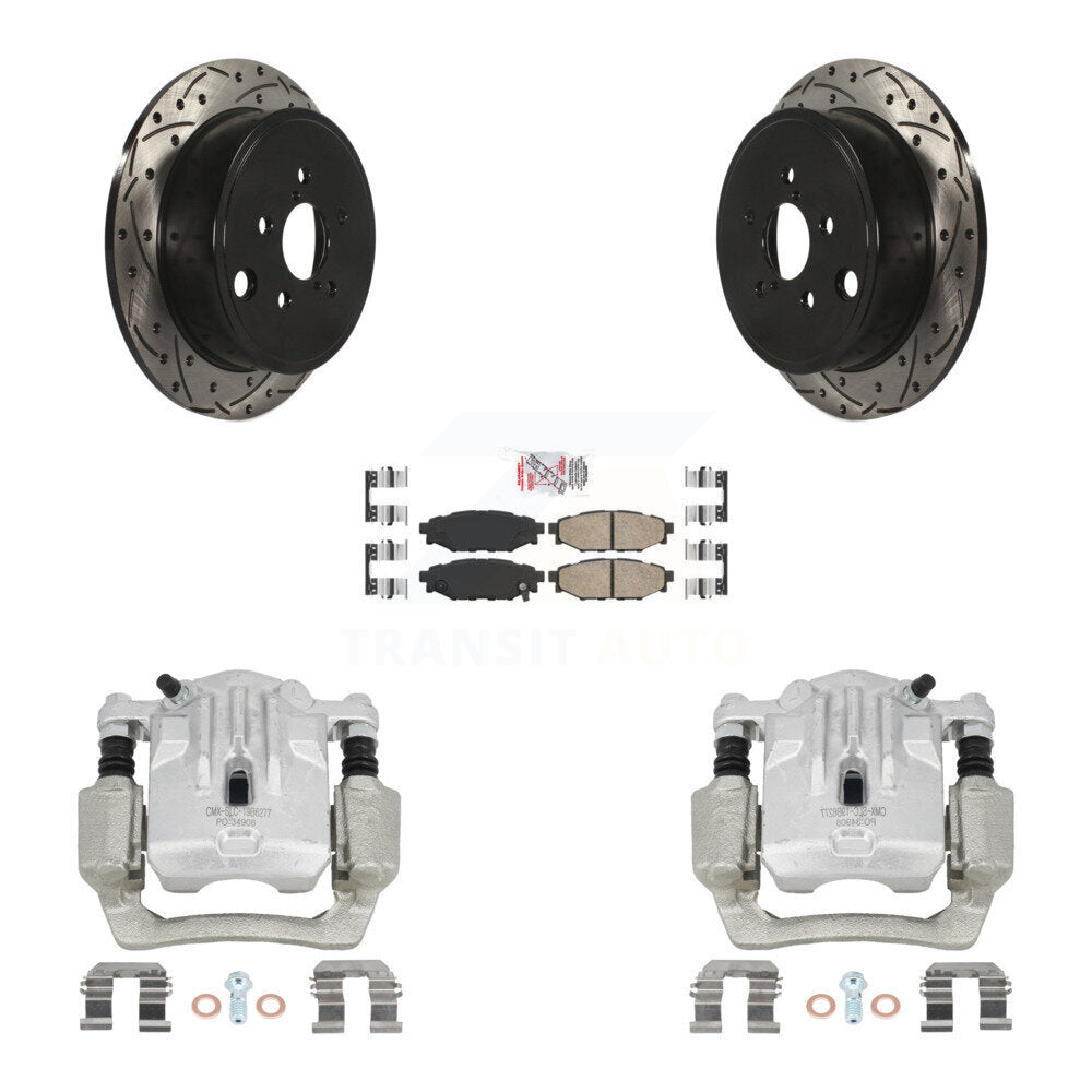 Transit Auto KCD-101463N Disc Brake Kit for 2010-2014 Subaru Legacy, Subaru Outback - Rear product image