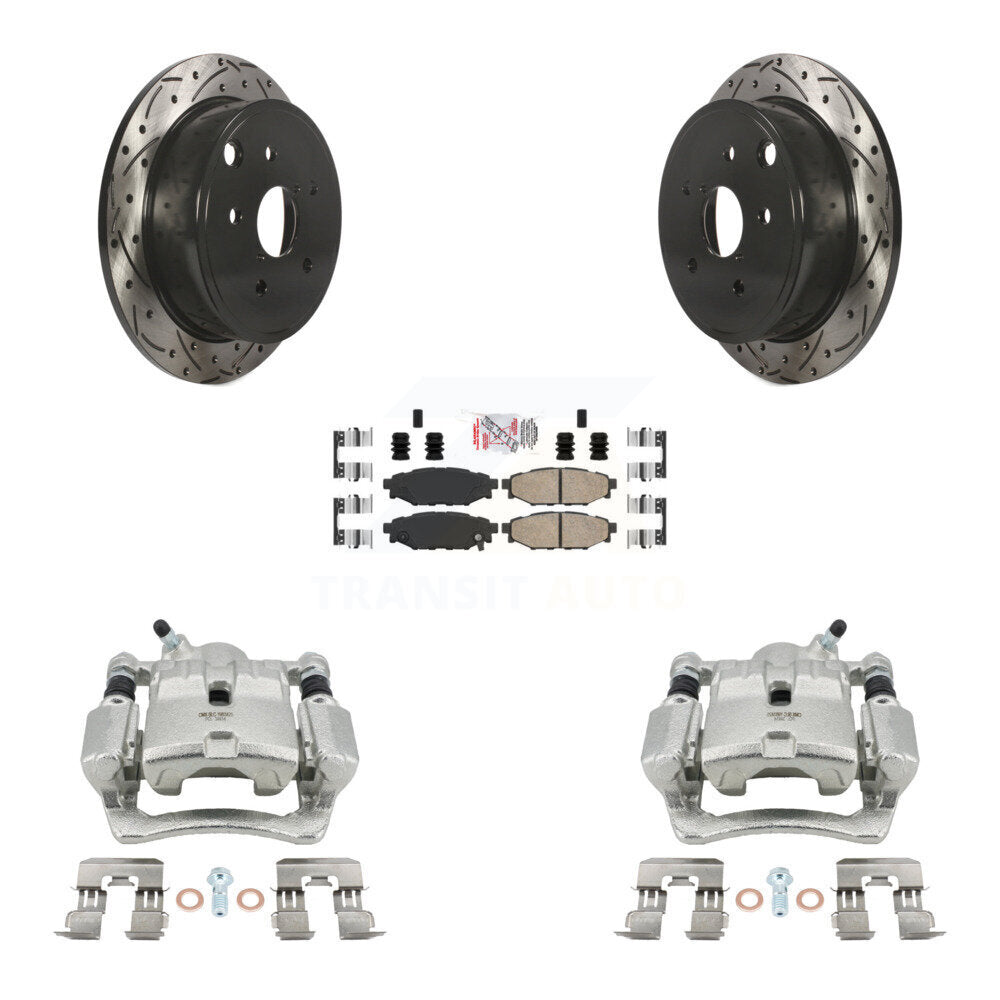 Transit Auto KCD-101466N Disc Brake Kit for 2015-2019 Subaru WRX - Rear product image