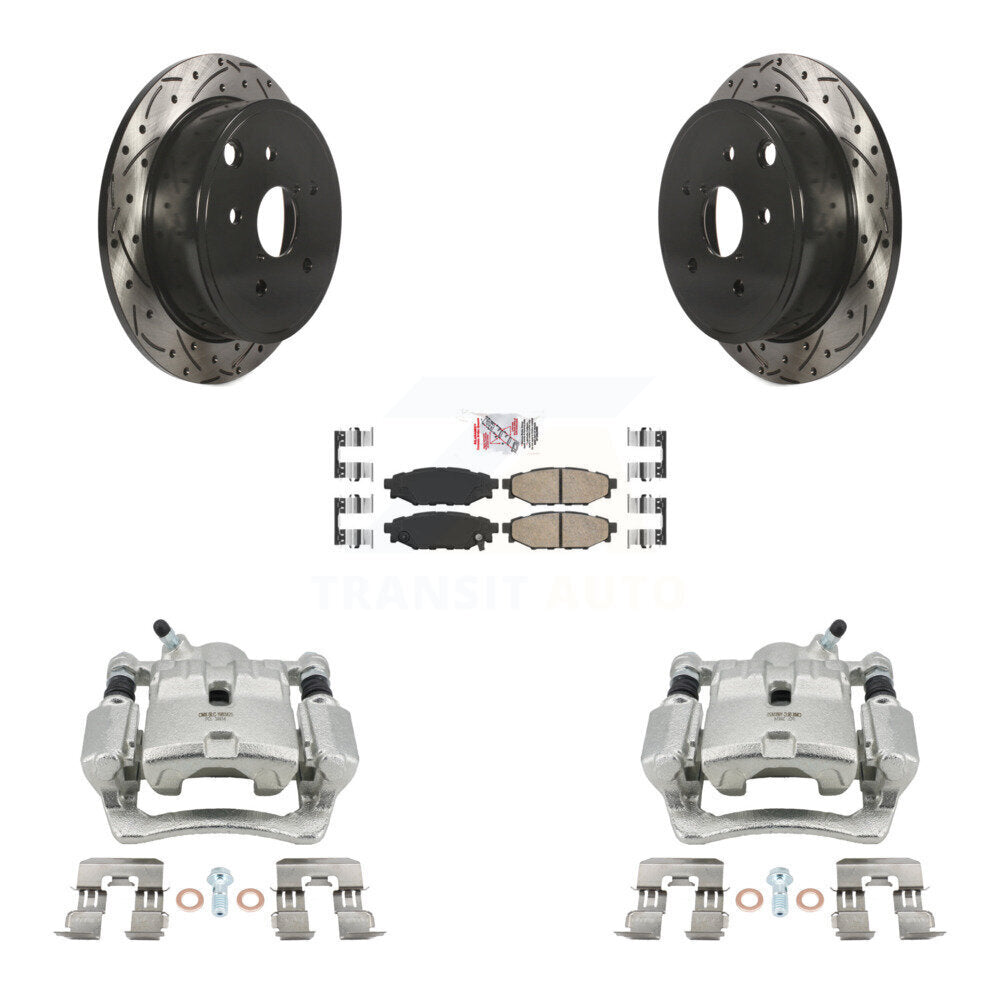 Transit Auto KCD-101467N Disc Brake Kit for 2015-2019 Subaru WRX - Rear product image