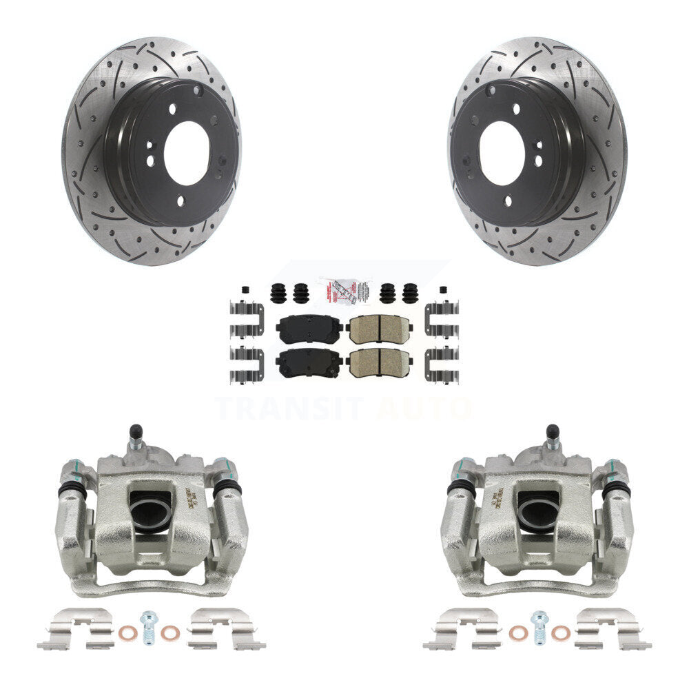 Transit Auto KCD-101469N Disc Brake Kit for 2016 Hyundai Tucson - Rear product image