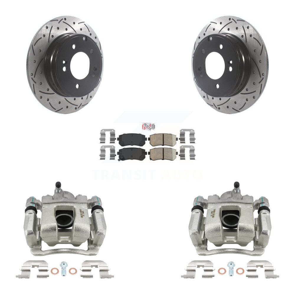 Transit Auto KCD-101470N Disc Brake Kit for 2016 Hyundai Tucson - Rear product image