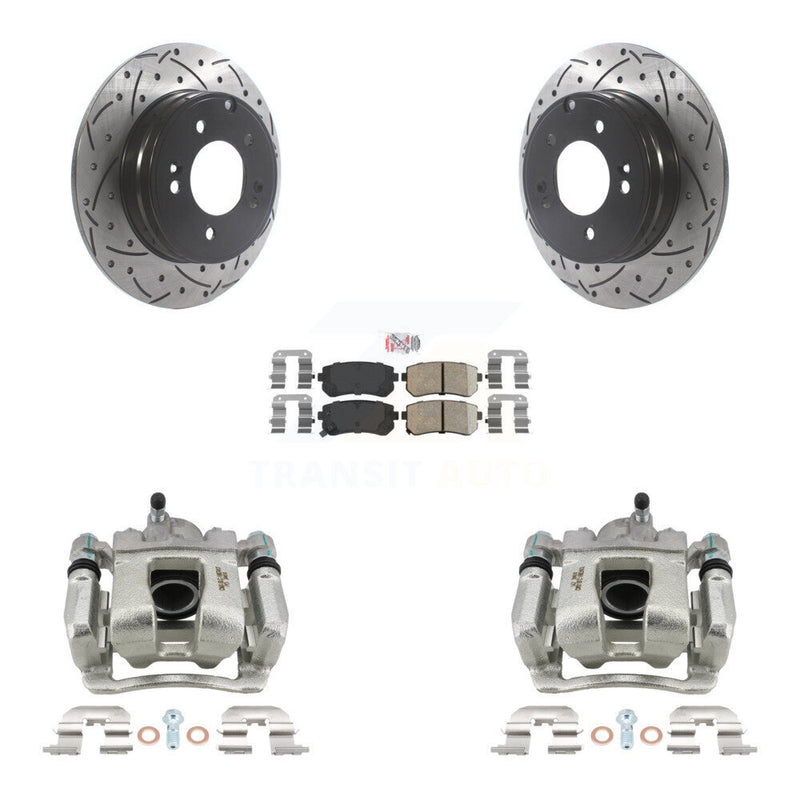 Transit Auto KCD-101470N Disc Brake Kit for 2016 Hyundai Tucson - Rear product image