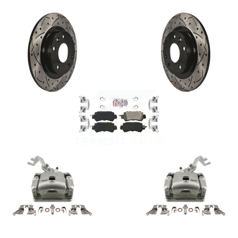 Transit Auto KCD-101474N Disc Brake Kit for 2016-2018 Mazda CX-3 - Rear product image