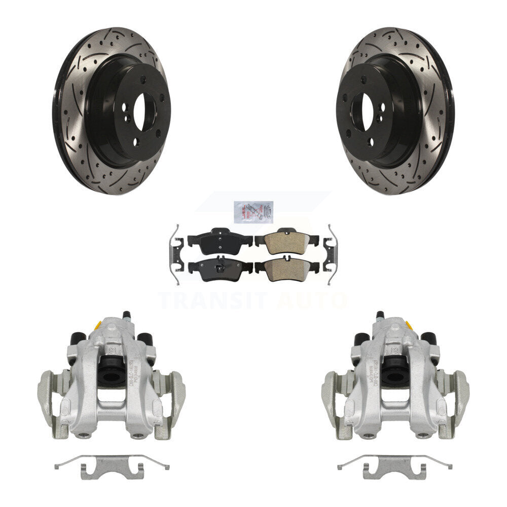 Transit Auto KCD-101475N Disc Brake Kit for 2003-2011 Mercedes-Benz E550, Mercedes-Benz CLS550, Mercedes-Benz E350 & more - Rear product image