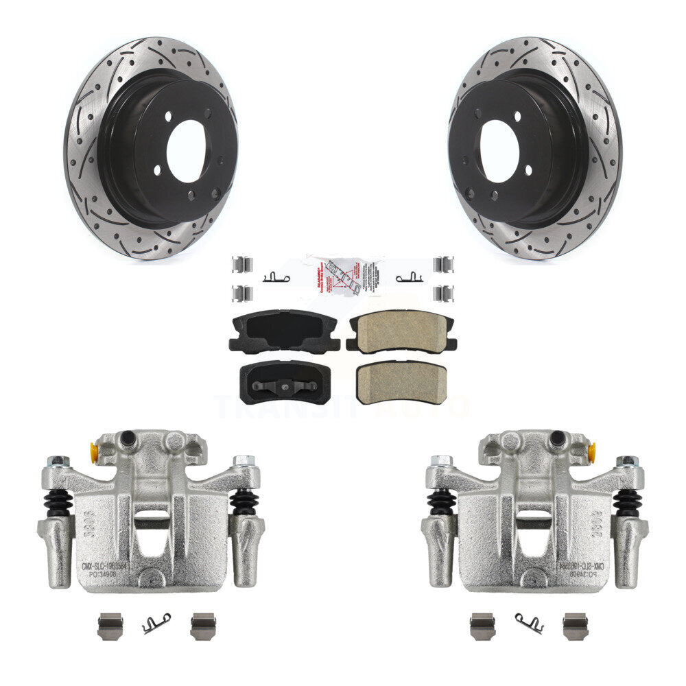 Transit Auto KCD-101478N Disc Brake Kit for 2011-2013 Mitsubishi Outlander - Rear product image