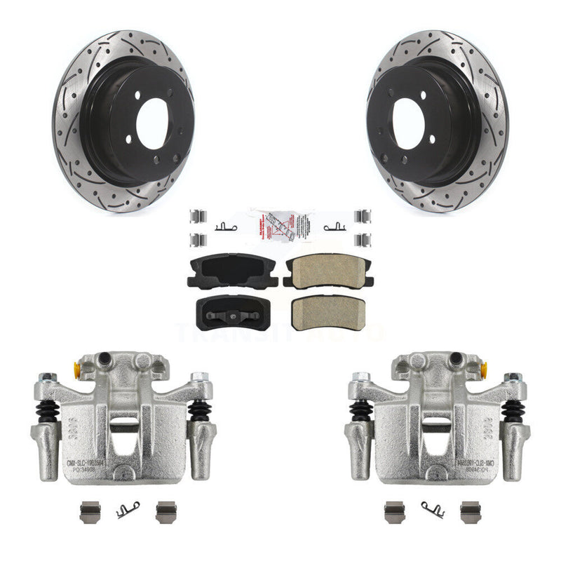 Transit Auto KCD-101478N Disc Brake Kit for 2011-2013 Mitsubishi Outlander - Rear product image
