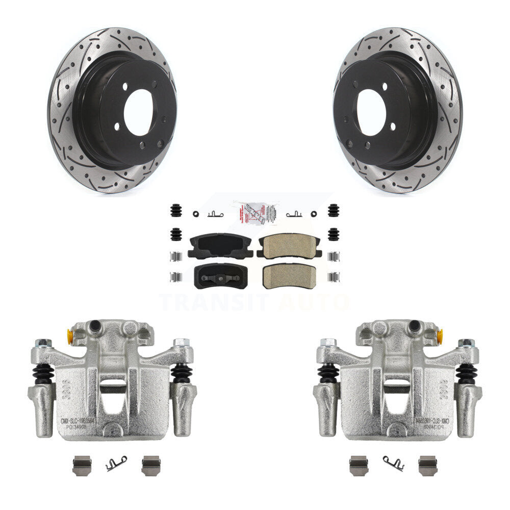 Transit Auto KCD-101479N Disc Brake Kit for 2011-2013 Mitsubishi Outlander - Rear product image