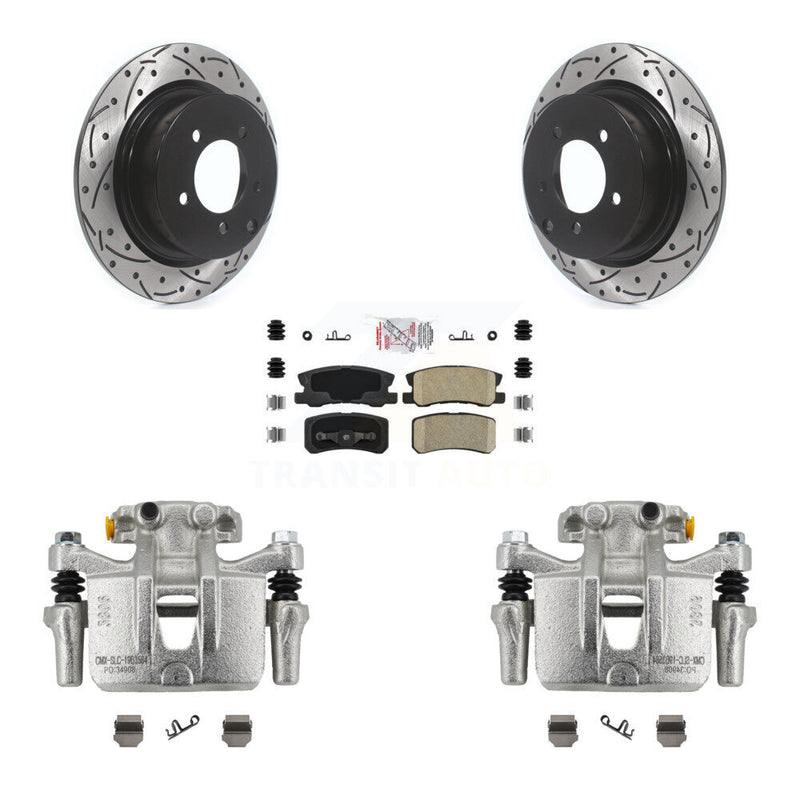 Transit Auto KCD-101479N Disc Brake Kit for 2011-2013 Mitsubishi Outlander - Rear product image