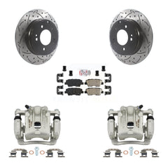 Transit Auto KCD-101483N Disc Brake Kit for 2011-2017 Hyundai Azera, Kia Optima - Rear product image
