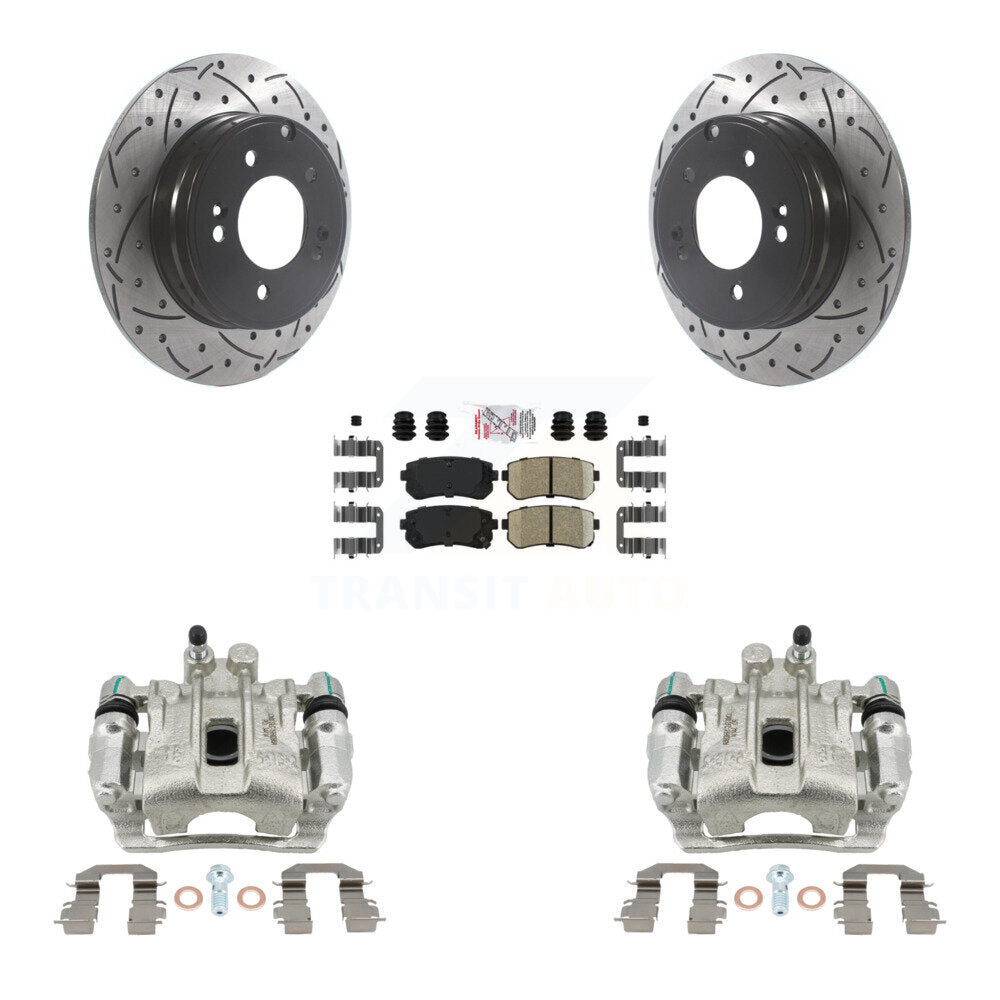 Transit Auto KCD-101493N Disc Brake Kit for 2015-2016 Hyundai Sonata - Rear product image