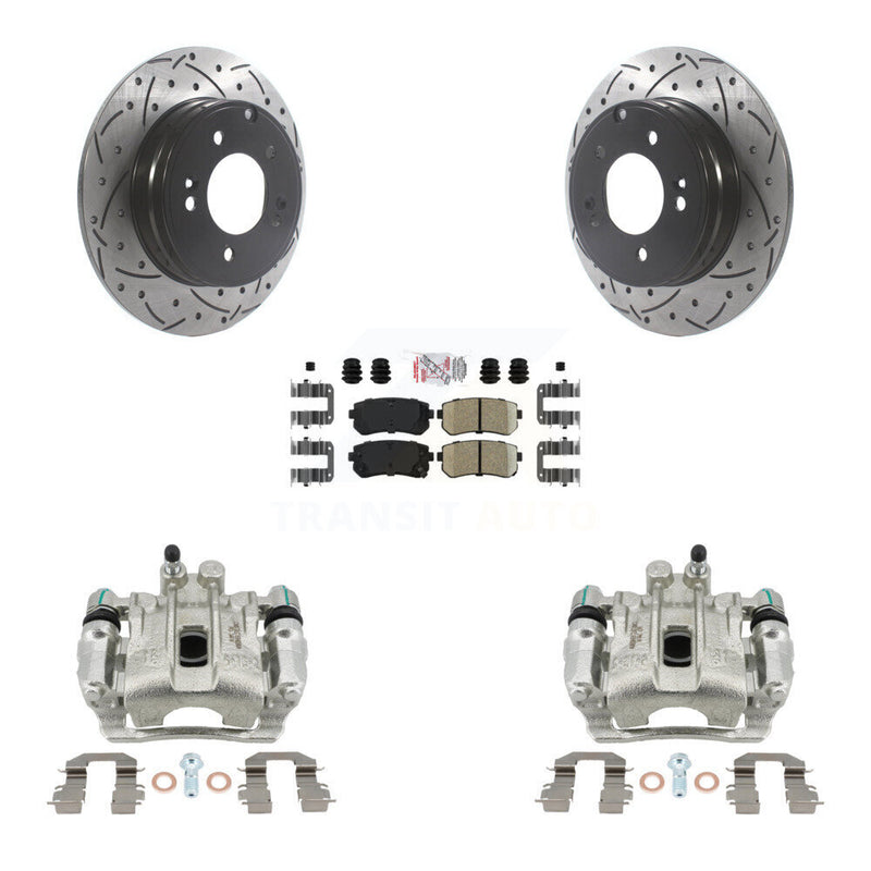 Transit Auto KCD-101493N Disc Brake Kit for 2015-2016 Hyundai Sonata - Rear product image