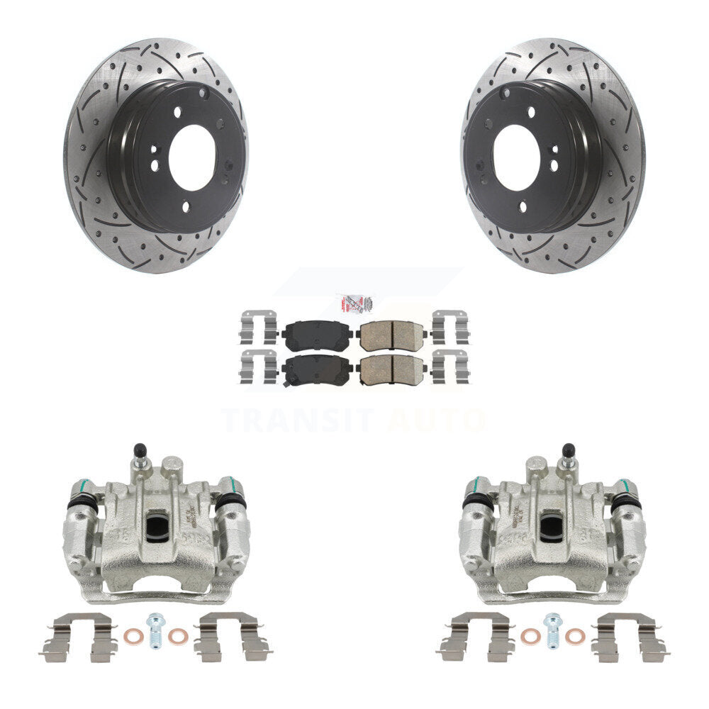 Transit Auto KCD-101494N Disc Brake Kit for 2015-2016 Hyundai Sonata - Rear product image