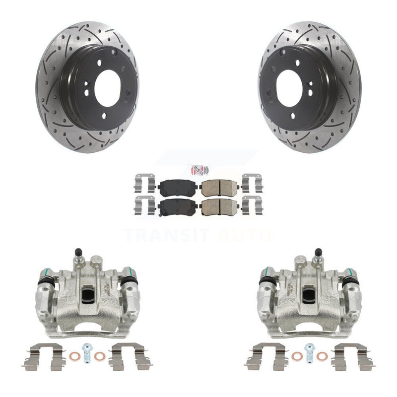 Transit Auto KCD-101494N Disc Brake Kit for 2015-2016 Hyundai Sonata - Rear product image