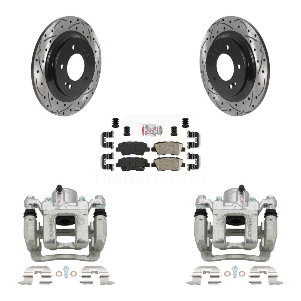 Transit Auto KCD-101495N Disc Brake Kit for 2015 Hyundai Sonata - Rear product image