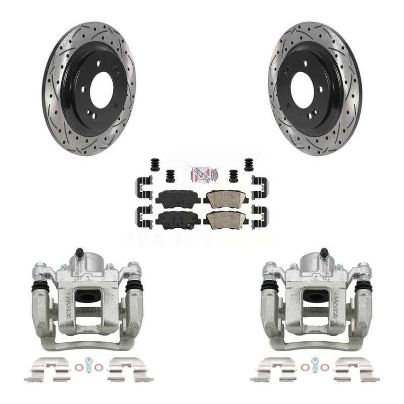 Transit Auto KCD-101495N Disc Brake Kit for 2015 Hyundai Sonata - Rear product image