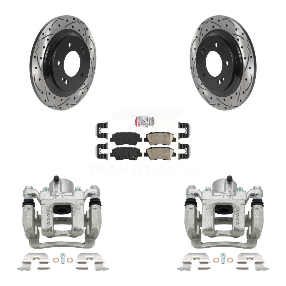 Transit Auto KCD-101496N Disc Brake Kit for 2015 Hyundai Sonata - Rear product image