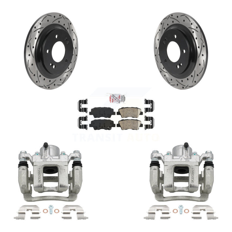 Transit Auto KCD-101496N Disc Brake Kit for 2015 Hyundai Sonata - Rear product image
