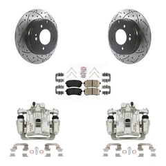 Transit Auto KCD-101497N Disc Brake Kit for 2016-2019 Hyundai Sonata, Kia Optima - Rear product image