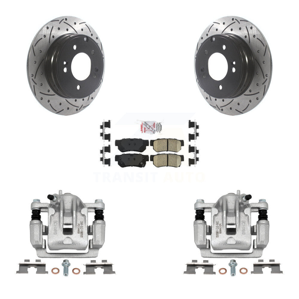 Transit Auto KCD-101504N Disc Brake Kit for 2006 Hyundai Sonata - Rear product image
