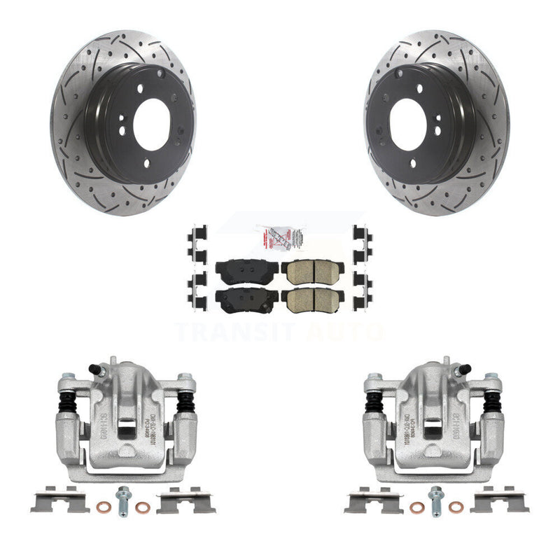 Transit Auto KCD-101504N Disc Brake Kit for 2006 Hyundai Sonata - Rear product image