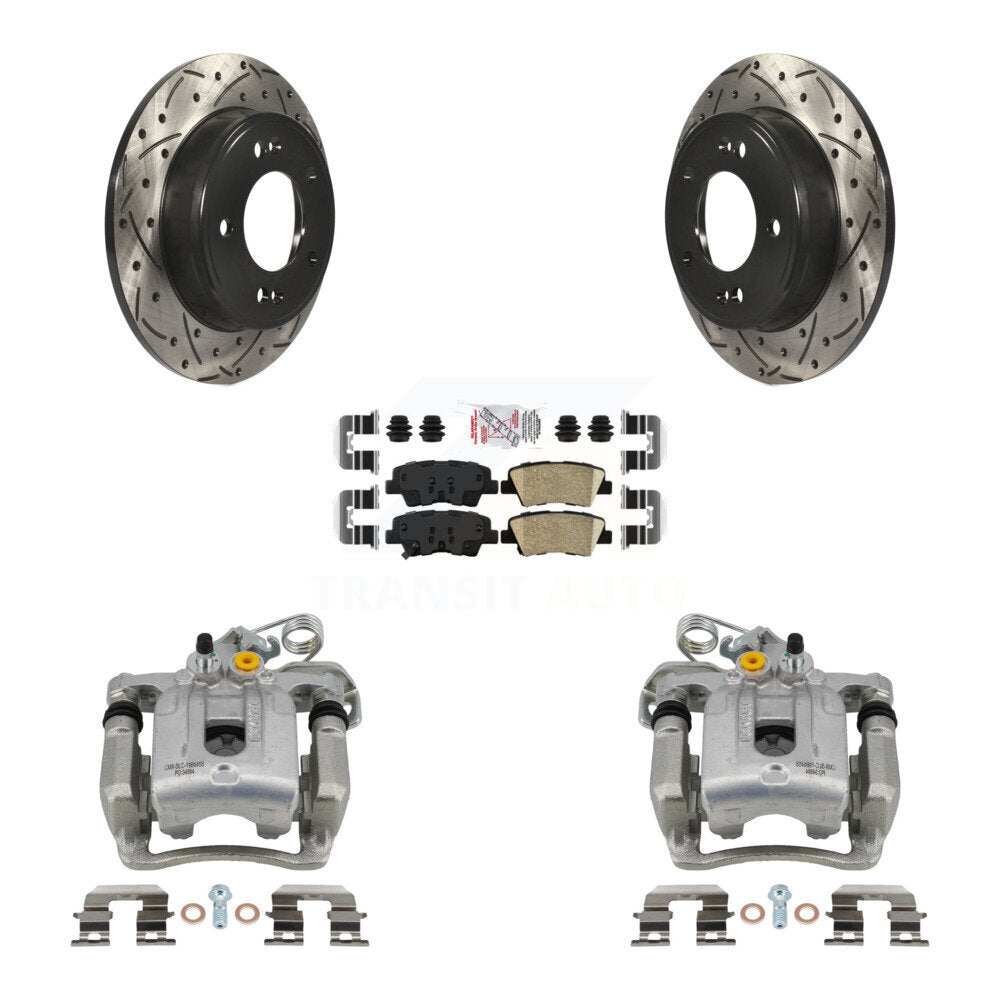 Transit Auto KCD-101506N Disc Brake Kit for 2011-2016 Hyundai Elantra, Hyundai Elantra Coupe - Rear product image