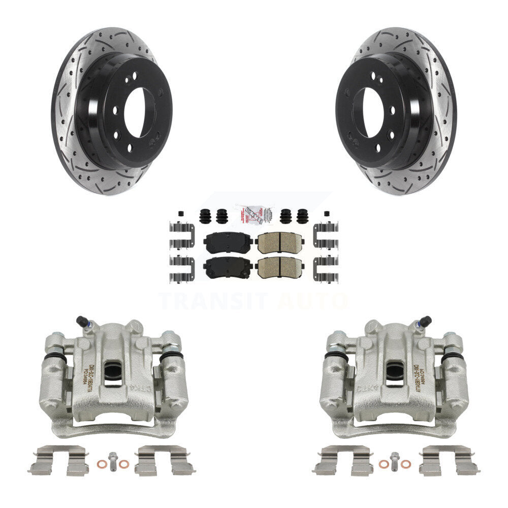 Transit Auto KCD-101507N Disc Brake Kit for 2009-2012 Hyundai Elantra - Rear product image