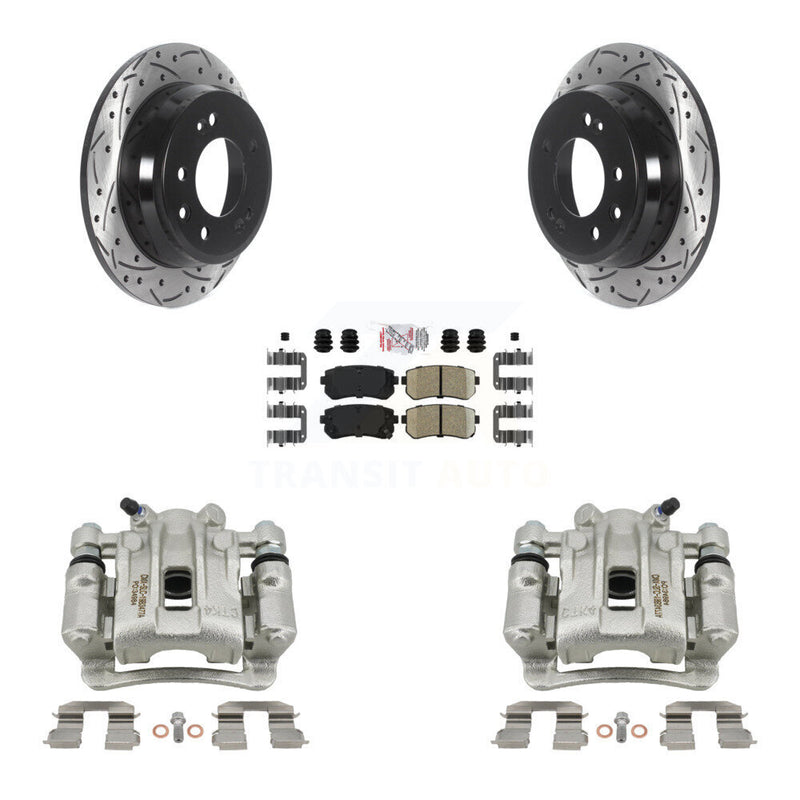 Transit Auto KCD-101507N Disc Brake Kit for 2009-2012 Hyundai Elantra - Rear product image