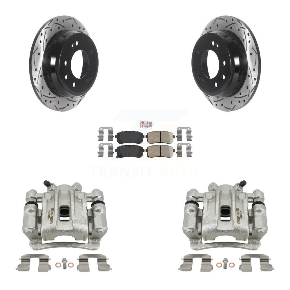 Transit Auto KCD-101508N Disc Brake Kit for 2009-2012 Hyundai Elantra - Rear product image