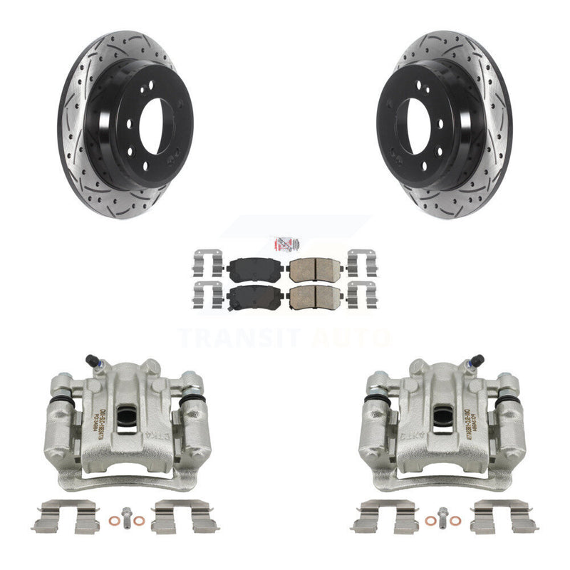 Transit Auto KCD-101508N Disc Brake Kit for 2009-2012 Hyundai Elantra - Rear product image