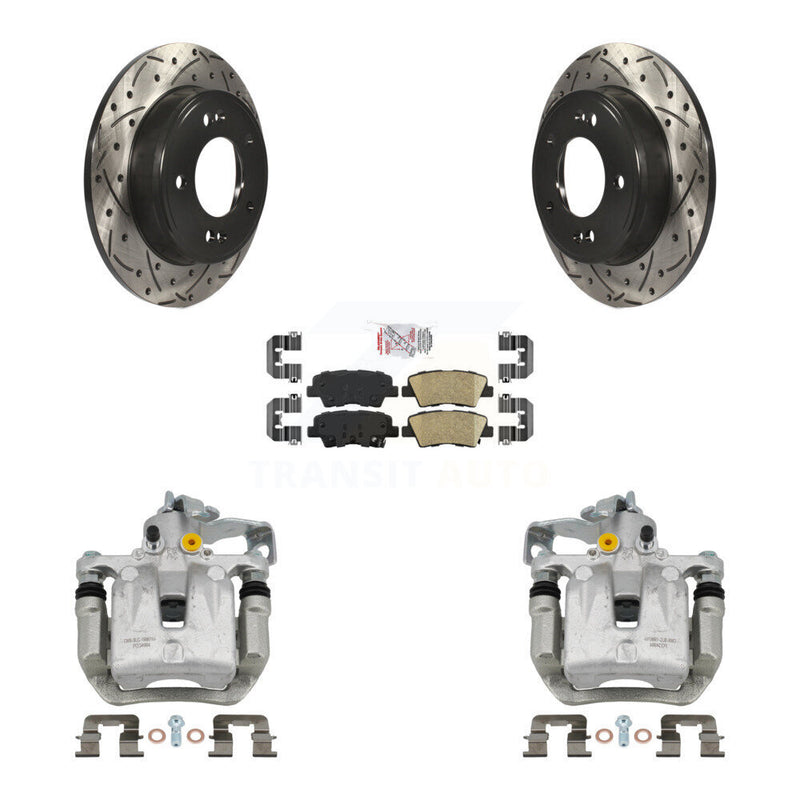 Transit Auto KCD-101513N Disc Brake Kit for 2016-2018 Hyundai Elantra GT, Kia Forte, Kia Forte5 & more - Rear product image
