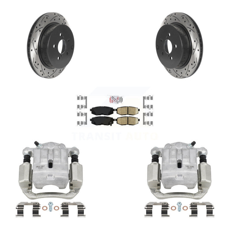 Transit Auto KCD-101515N Disc Brake Kit for 2014-2018 Subaru Forester - Rear product image